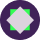 Garanti ikon grønt lilla stjerne sevendal